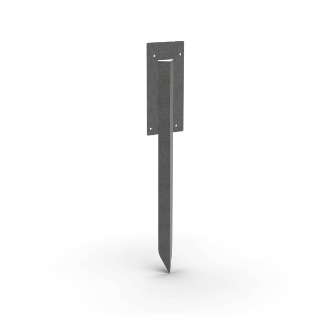 Erdspieß aus Zink für den Randbereich