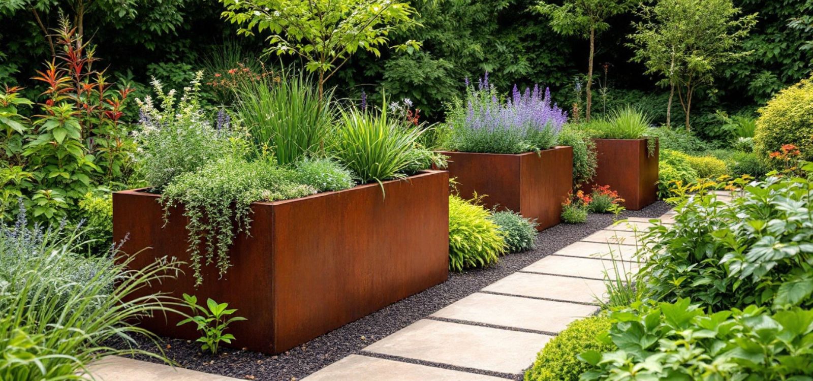 Spring tips 2025: Corten steel in your garden design