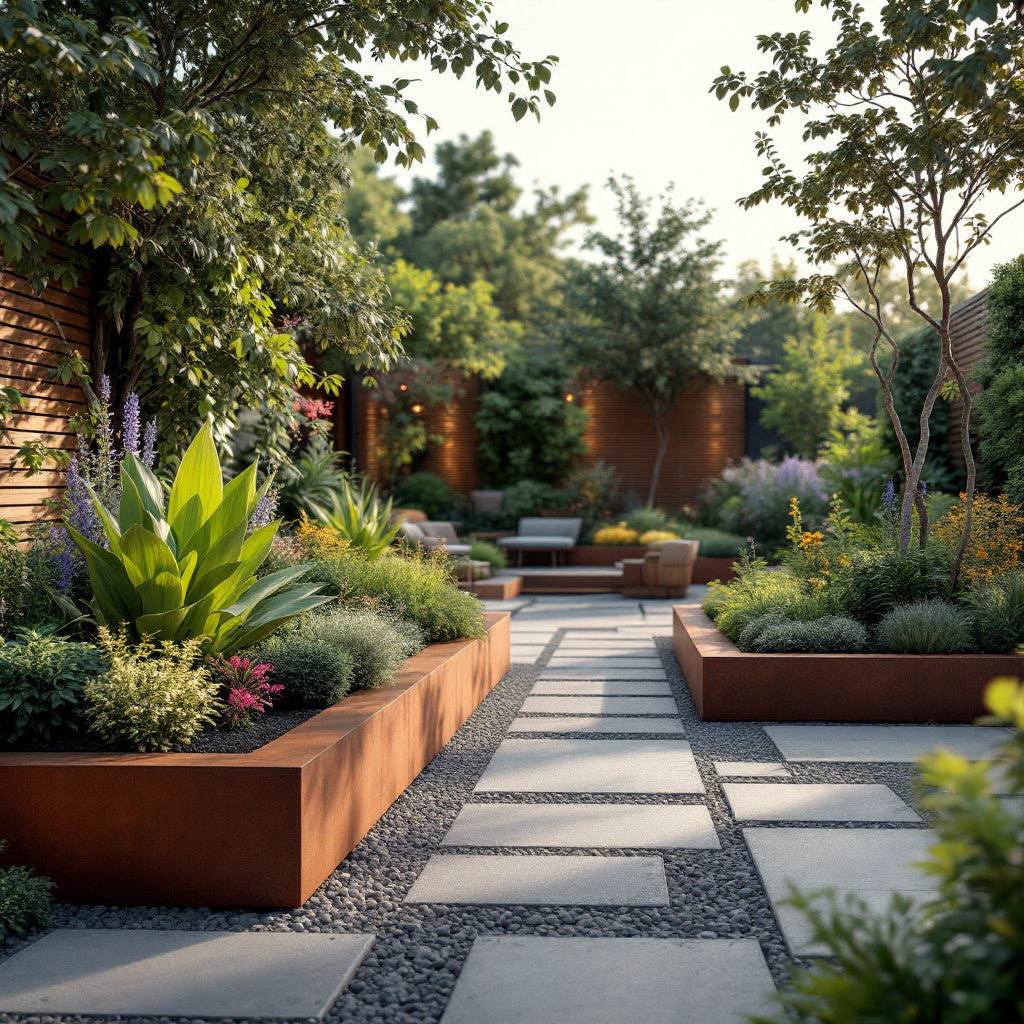 Pourquoi l acier corten est idéal pour votre jardin