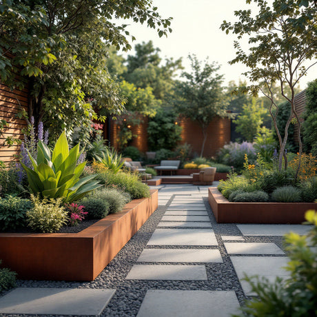 Waarom cortenstaal perfect is voor jouw tuin