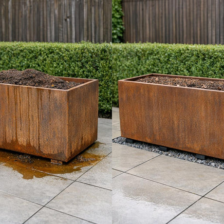Fouten bij cortenstaal plantenbakken voorkomen