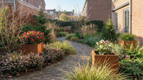 Cortenstaal plantenbak zonder bodem kopen