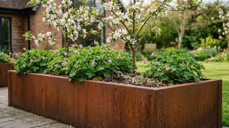 Is cortenstaal schadelijk voor planten?