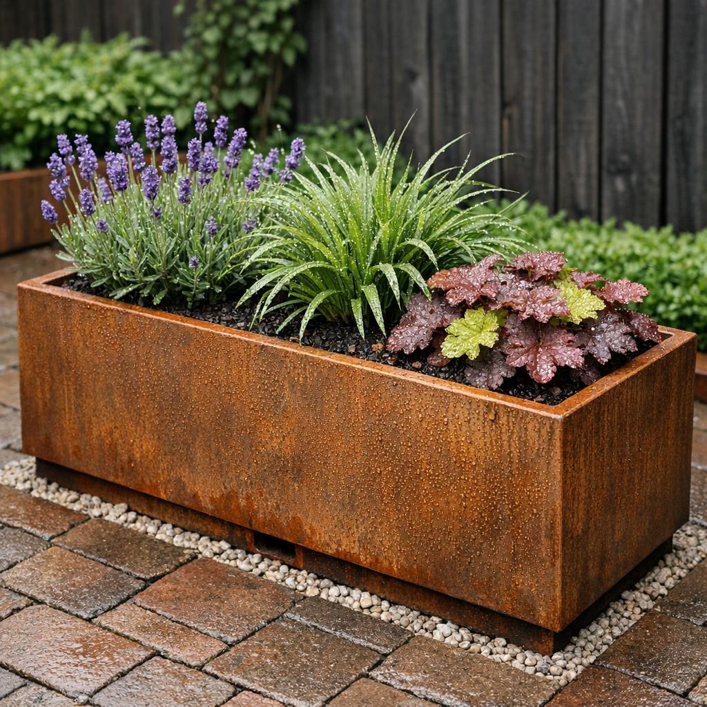 Is cortenstaal schadelijk voor planten?