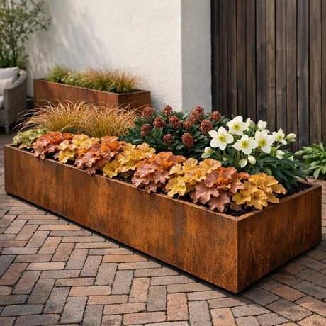 Welke planten in een cortenstaal plantenbak? Beste keuzes + tips