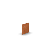 Cortenstaal Borderrand Recht FLEX | 230 x 0,2 x 25