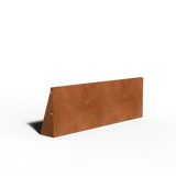 Acero corten Muro de contención Recto | 100 x 20 x 50