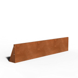 Cortenstaal Keerwand Recht | 150 x 20 x 40