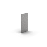 Zinc Bordură Placă de legătură Drept | 10 x 0,15 x 21