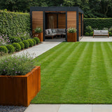 Cortenstaal Plantenbak Vierkant | Gelast | 80 x 80 x 40 | Met bodem