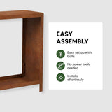 Cortenstaal Houtopslag Standaard | 100 x 40 x 180
