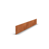 Cortenová ocel Okraj záhonu Rovný | 150 x 0,2 x 15