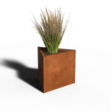 Trekant af planter i cortenstål | 60 x 60 x 60