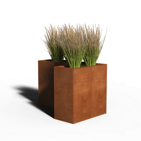 Cortenstål plantekasser