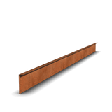 Corten steel border edge set