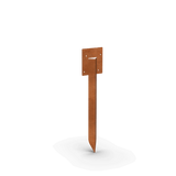 Corten steel border edge ground stake