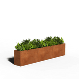 Corten Steel Planter Rectangular | 300 x 40 x 60 | With bottom