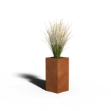 Square planter corten steel