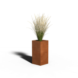 Corten Steel Square Planter | 30 x 30 x 40 | Without bottom