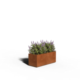 Corten steel Planter Rectangle | Welded | 100 x 40 x 40