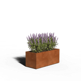 Corten steel Planter Rectangle | Welded | 120 x 50 x 50