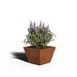 Corten steel Planter Tapered | Welded | 60 x 60 x 40