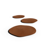 Corten steel Step Tile Organic | 40 x 40 x 0.3