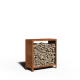 Wood storage corten steel