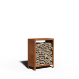 Wood storage corten steel