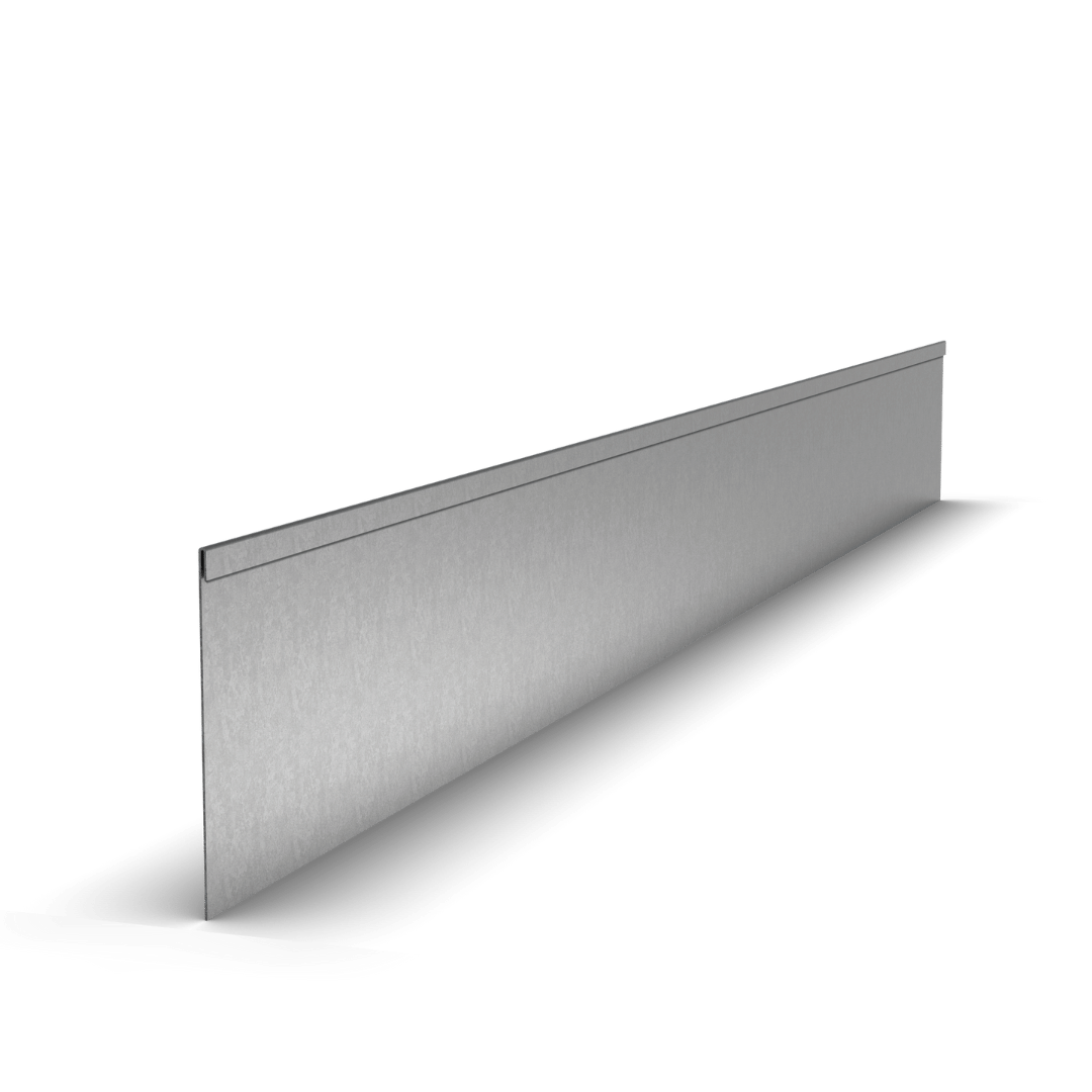 Zinc Border Edge Flattened | 230 x 0.5 x 23