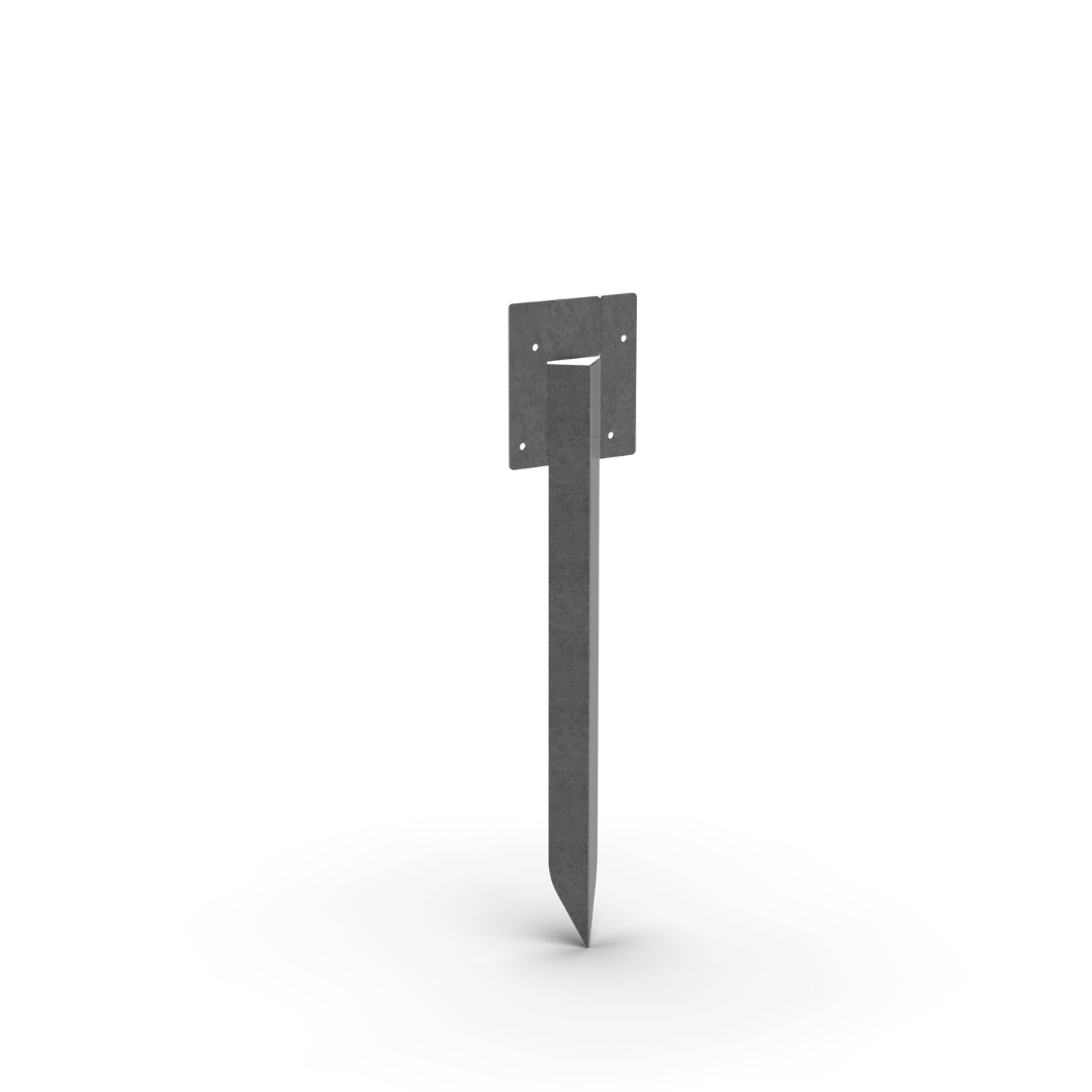 Zinc Border Edge Ground Pin Straight | 10 x 2.1 x 45