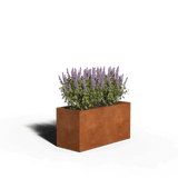 jardinera  rectangularacero corten