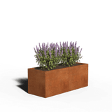 jardinera  rectangularacero corten