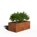 jardinera  rectangularacero corten