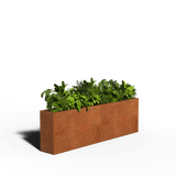 jardinera  rectangularacero corten