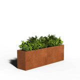 jardinera  rectangularacero corten