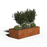 jardinera  rectangularacero corten