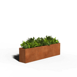 jardinera  rectangularacero corten