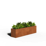 jardinera  rectangularacero corten