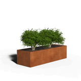 jardinera  rectangularacero corten