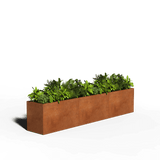 jardinera  rectangularacero corten