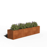 jardinera  rectangularacero corten