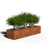 jardinera  rectangularacero corten