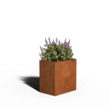 Acero corten Jardinera Rectángulo | 60 x 40 x 30