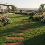 Peldaño de acero corten Organic | 50 x 25 x 1