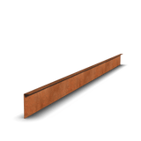 Corten-teräs Reunareuna | 230 x 3 x 12