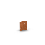 Corten-teräs Reunareuna Kytkentälevy 45 astetta | 10 x 0,15 x 11