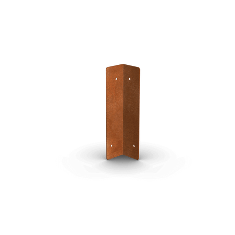 Corten teräksen reunan reunan kytkentälevyn kulma