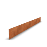 Acier corten bordure droites