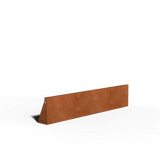 Acier corten mur de soutènement droites